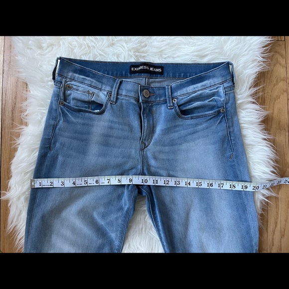 Express Blue Jeans US Size 6 long - Picture 9 of 12